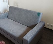Химчистка двухместного дивана