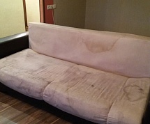 Сухая химчистка дивана на дому