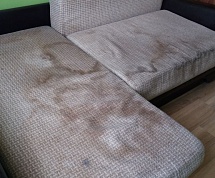 Химчистка угловых диванов