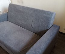 Химчистка двухместного дивана